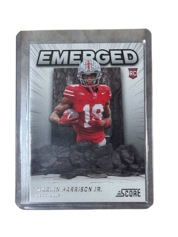 Marvin Harrison Jr 2024 Score EMERGED rookie card Arizona Cardinals football collectible