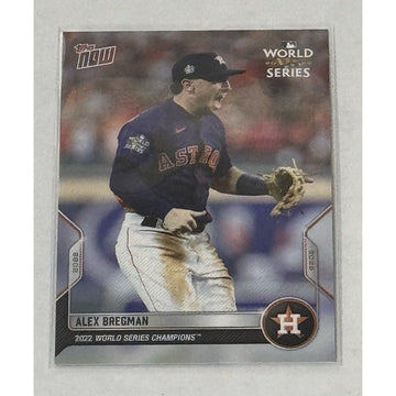 Alex Bregman* - 2022 Topps Now MLB Houston Astros World Series Champions #WS-10*