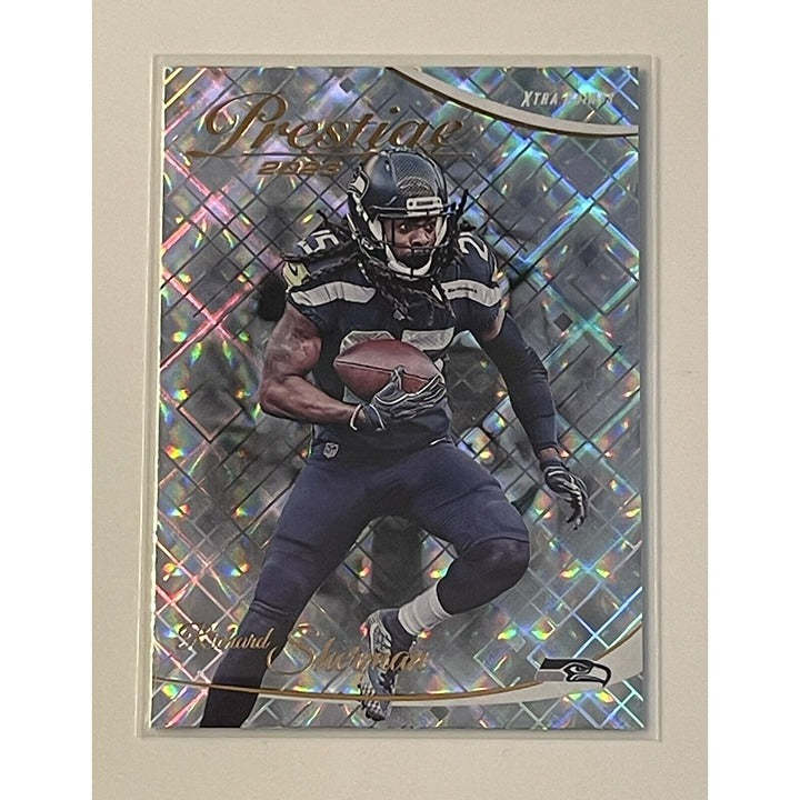 2023 Panini Prestige Base Xtra Points Hyper Richard Sherman - NFL Seahawks #268
