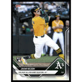 Jacob Wilson RC 2025 MLB All-Star Game Limited Edition baseball card in Oakland Athletics uniform