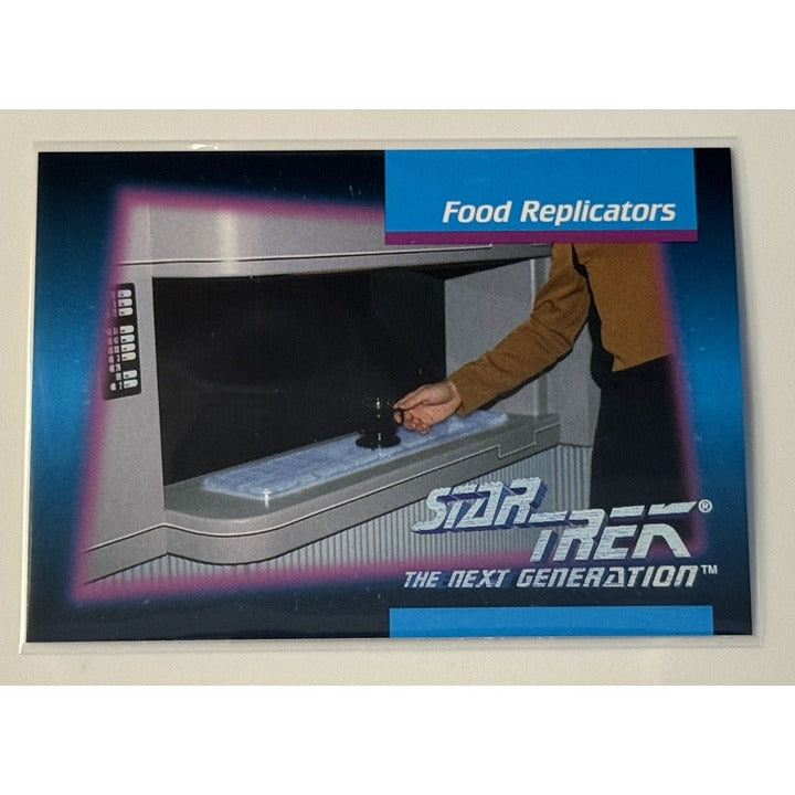 1992 Impel Star Trek: The Next Generation #060 Food Replicators Near Mint/Better