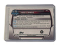Kelee Ringo RC 1st Bowman Chrome Georgia Bulldogs cornerback football card back side in protective sleeve
