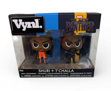 Funko Vynl Marvel Black Panther Shuri and T’Challa vinyl figures 2 pack in original packaging