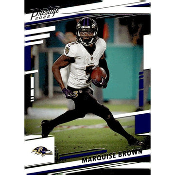 2022 Panini Prestige Marquise Brown* - NFL Baltimore Ravens/KC Chiefs - Card #23