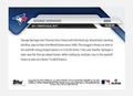 George Springer 2025 MLB Topps NOW ALCS Game Winner Card 888 Blue Jays limited edition