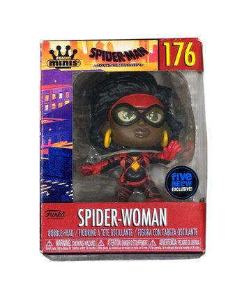 Funko Minis Spider-Woman #176 bobble-head figure in original Five Below exclusive box