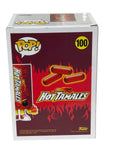 Hot Tamales Funko Pop 100 Ad Icons vinyl figure collectible with vibrant candy mascot and flames design in box