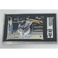 Tony Gonsolin 2020 Topps Chrome rookie autographed baseball card SGC 10 Los Angeles Dodgers