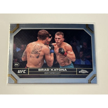 2024 Topps Chrome UFC Brad Katona Rookie Bantamweight UFC RC - Ultimate Fighter*