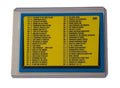 Star Wars Return of the Jedi cracked ice checklist card #220 in protective sleeve
