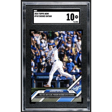 2024 Topps Now SHOHEI OHTANI #743 - History! 53/53 - Los Angeles DODGERS  SGC 10
