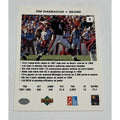 Jim Harbaugh 1991 Upper Deck NFL Bears vintage trading card The Quarterbacks Challenge Dominoes #3