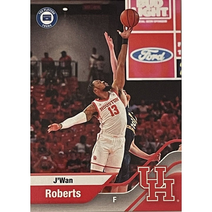 J’wan Roberts 2022 Campus Collection NCAA Houston Cougars basketball trading card