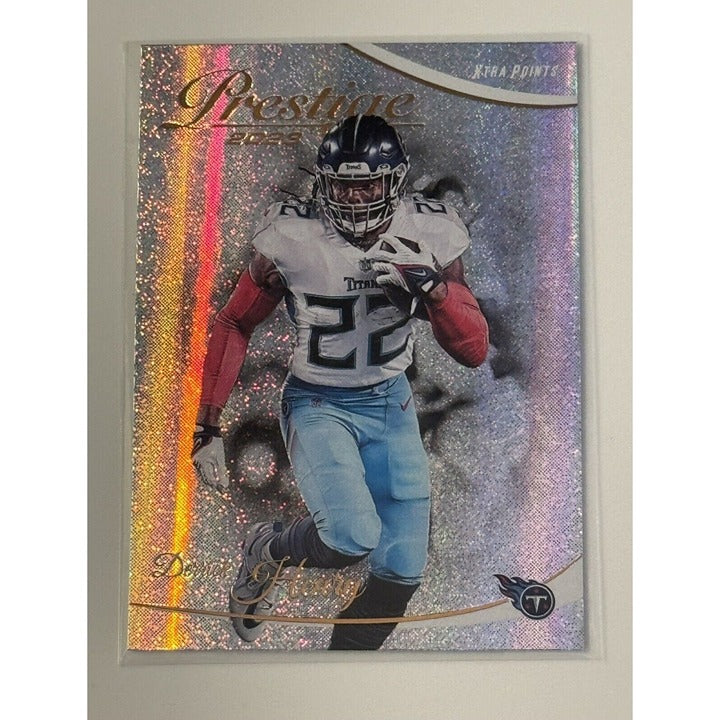 2023 Panini Prestige Galaxy Derrick Henry NFL Tennessee Titans Parallel Card 285