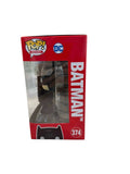 Batman #374 Pop! Heroes vinyl figure in gold-trimmed suit in red DC-themed box