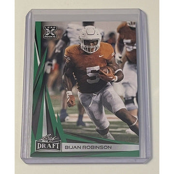 2023 Leaf Draft Bijan Robinson* RC Football #B2-6 - NFL 1st Round Falcons Rookie