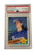 Dale Murphy signed 1988 Topps All Star baseball card PSA DNA certified Braves autograph