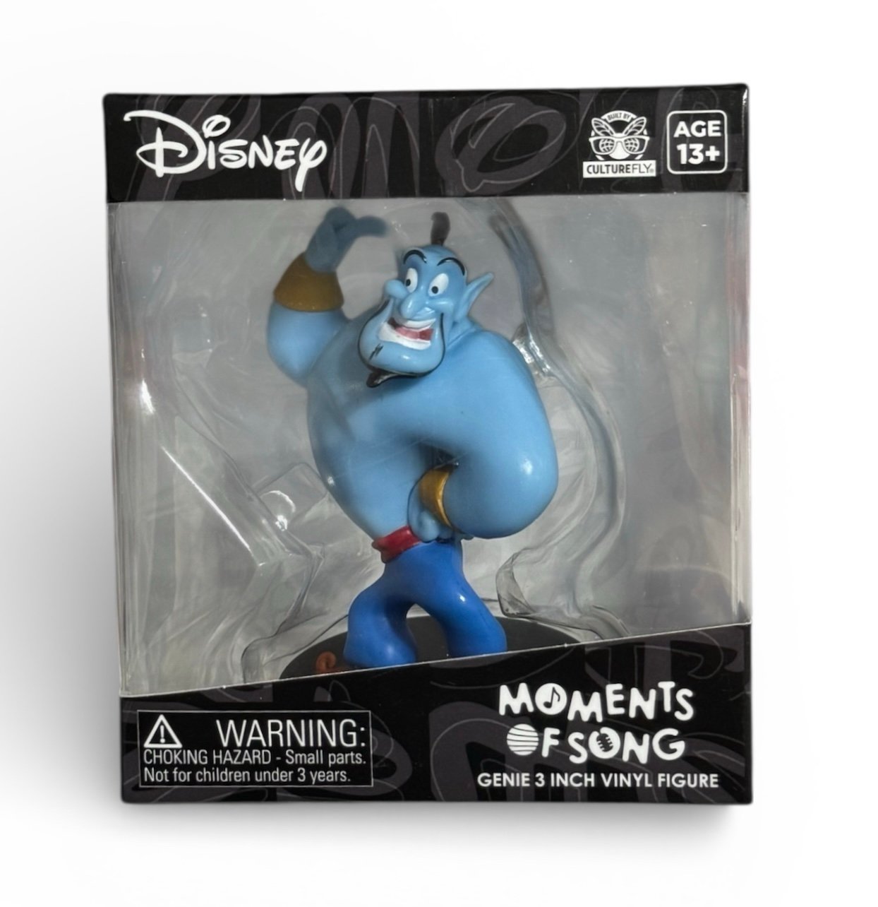 Genie Moments of Song Disney Aladdin 3 inch vinyl figure in original box
