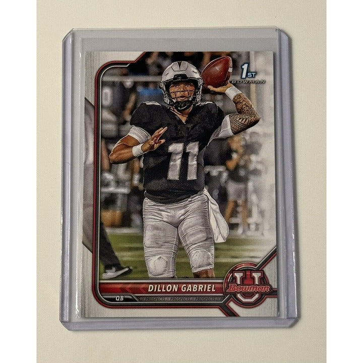 2022 Bowman U - Dillon Gabriel RC* NCAA Oregon Ducks - 1st Bowman Rookie Card #9