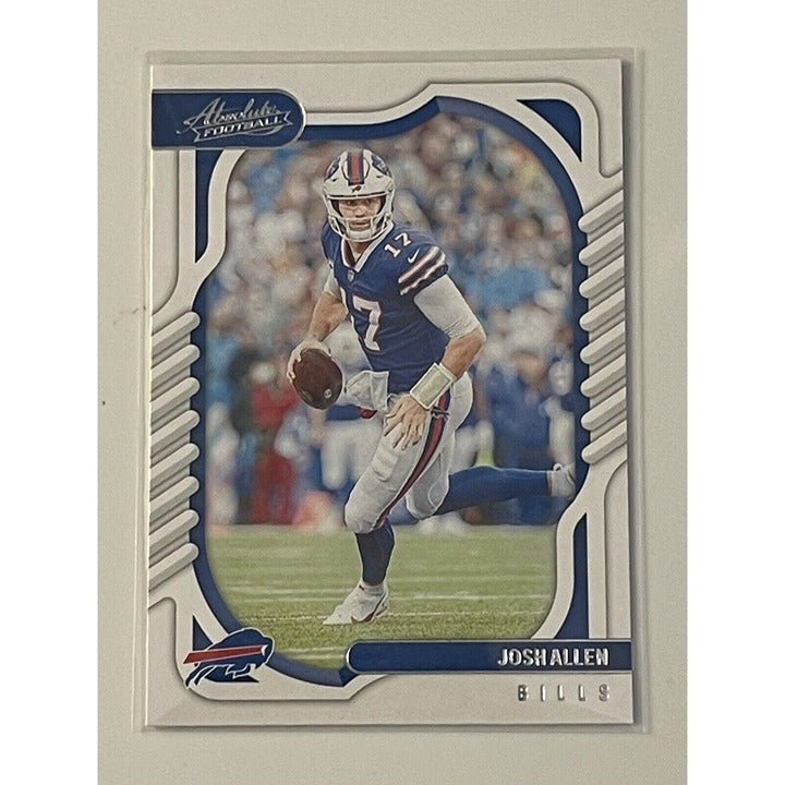 2022 Absolute Football Josh Allen NFL Buffalo Bills Football Card #25 - Buffalo*