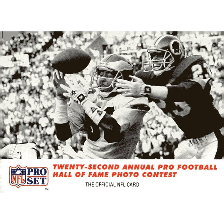 1990 Pro Set Stars Cris Carter / Todd Bowles - NFL Dual Football HOF - Card #798