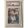 1989 Topps Mike Schmidt Philadelphia Phillies baseball card graded PSA 9 in protective case