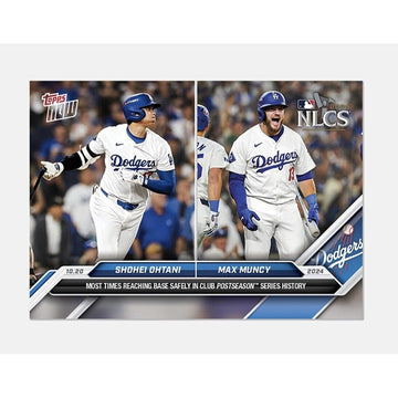 2 CHAMPS! Shohei Ohtani/Muncy* NLCS Champs* 2024 MLB Topps NOW Card 858 - READY!
