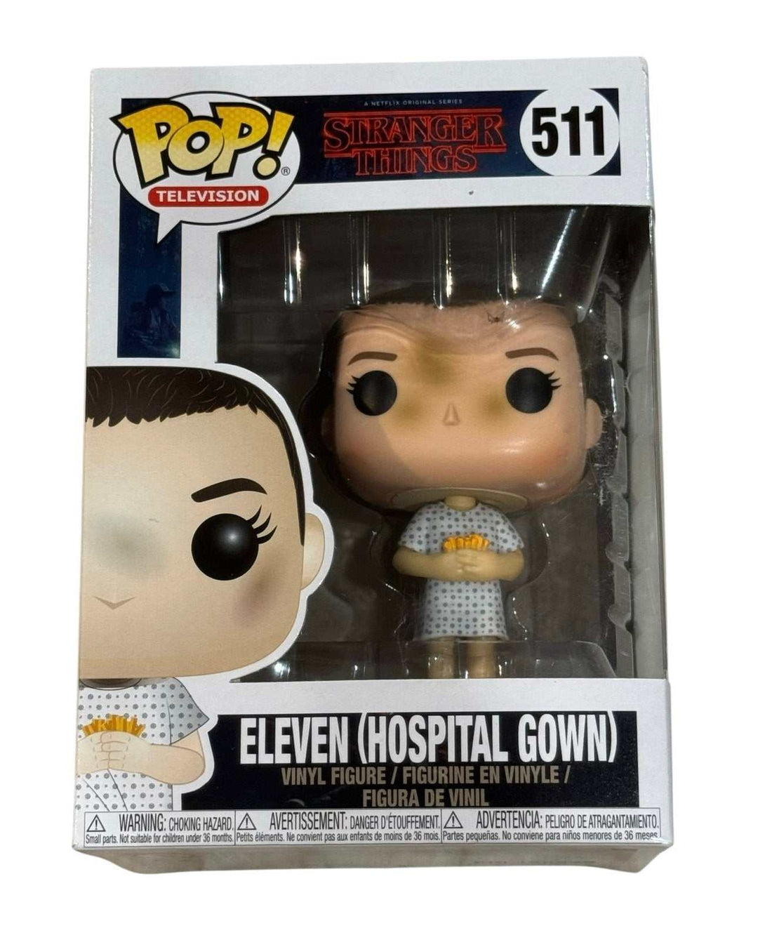 Funko Pop Eleven Hospital Gown vinyl figure Stranger Things sealed box 511