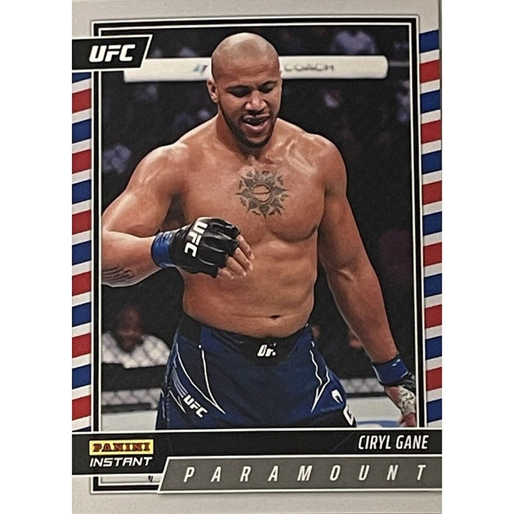 CIRYL GANE 2022 Panini Instant UFC Paramount Card #P25 MMA - SP - Ultimate /700*