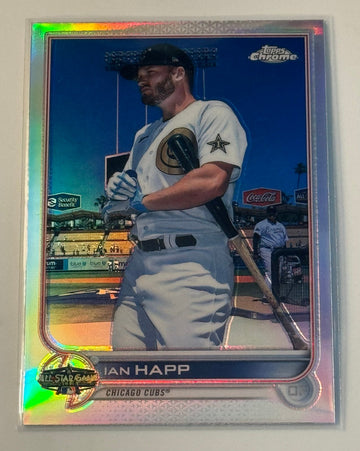 2021 Topps Chrome Ian Happ “All-Star Game” Update Refr Parallel ASGC30 MLB Cubs