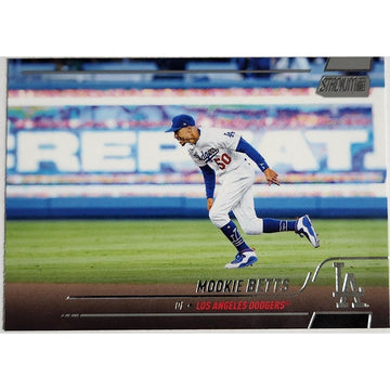 2022 Topps Stadium Club Mookie Betts - MLB Los Angeles Dodgers - Card Number 150