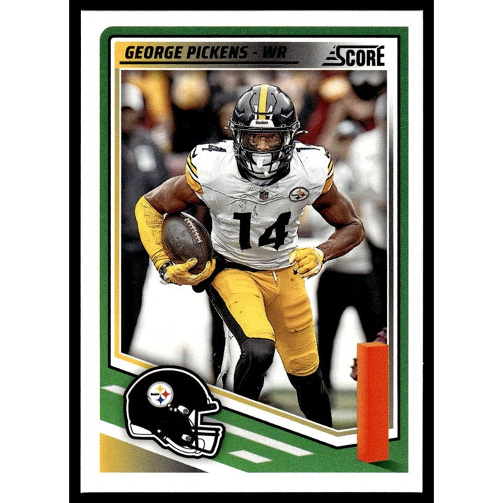 2025 NFL Score Panini Football Card - George Pickens* Steelers #180 - Near Mint!