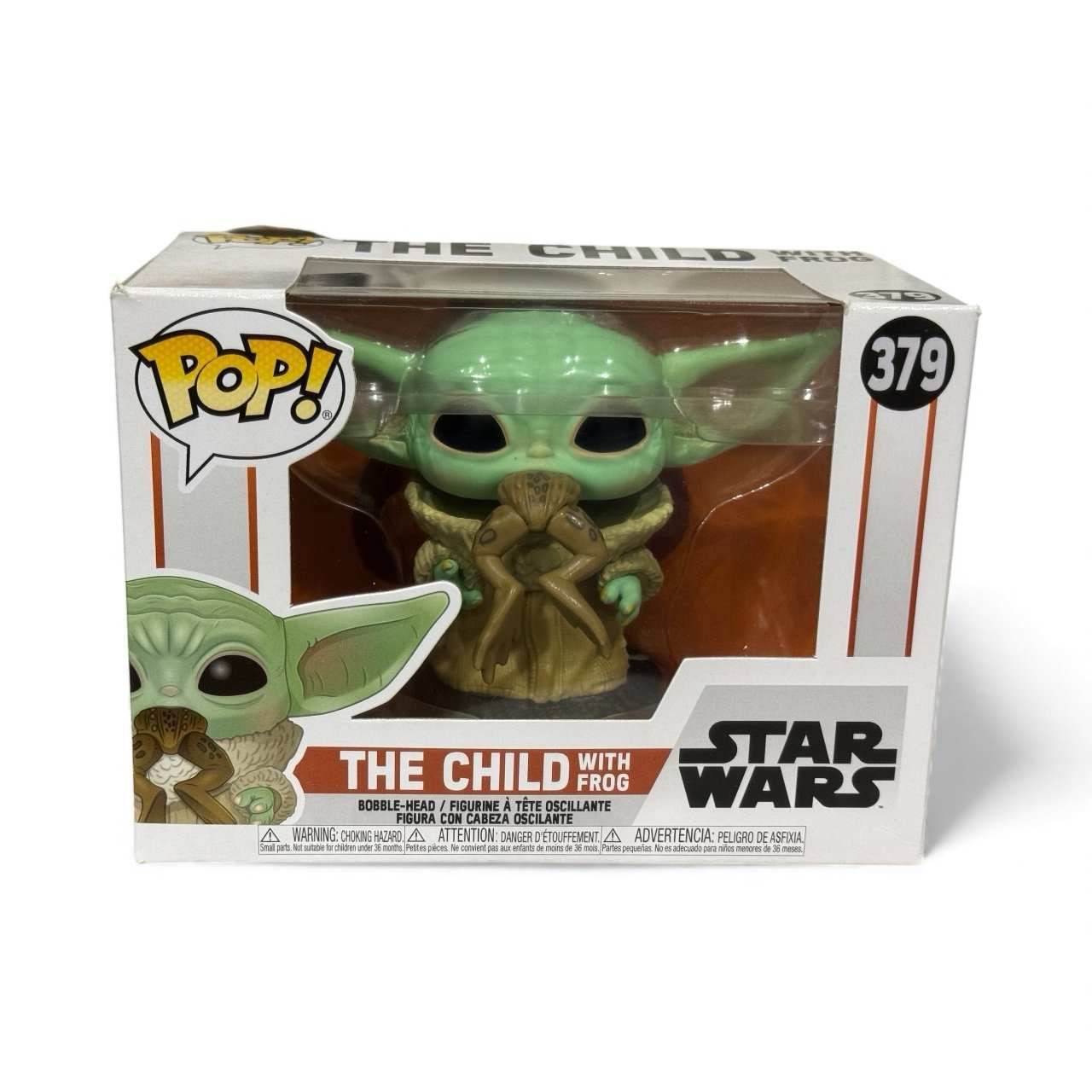 The Child with Frog Funko Pop Star Wars Mandalorian vinyl figure 379 collectible