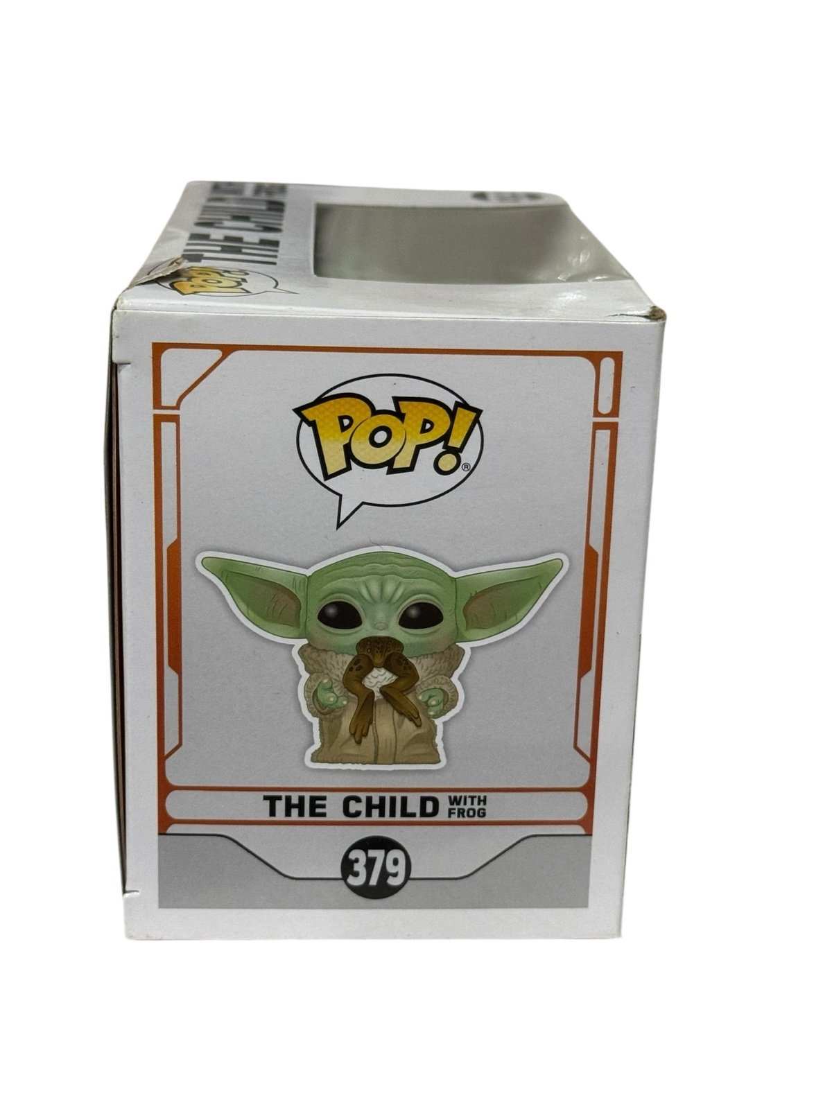 The Child with Frog Funko Pop 379 Star Wars Mandalorian collectible vinyl figure in box