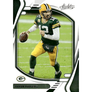 2021 Panini Absolute NFL Parallel Football Card #58 Aaron Rodgers Green NY JETS*