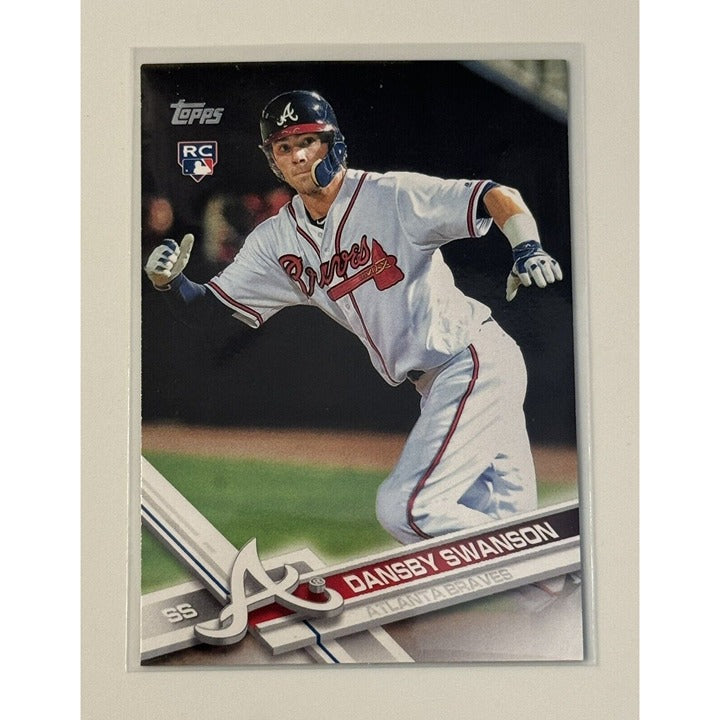 Dansby Swanson RC* 2017 Topps Series 1 MLB Atlanta Braves/Cubs - Rookie Card #87