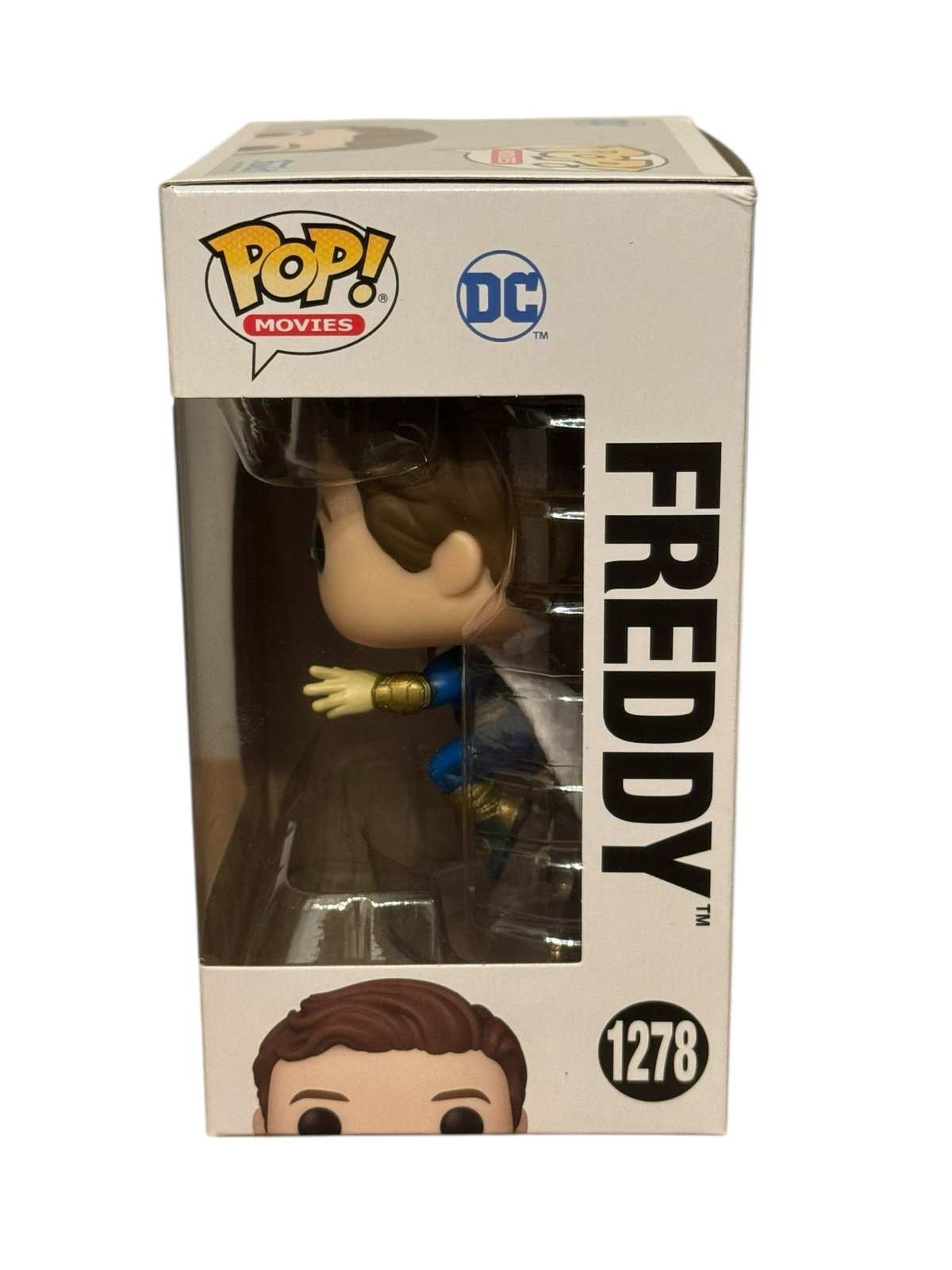 SHAZAM Freddy Funko Pop vinyl figure in Shazam Fury of the Gods suit