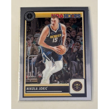 2023-24 Panini NBA Hoops Premium Stock - Silver Prizm Nikola Jokić* - Nuggets #1