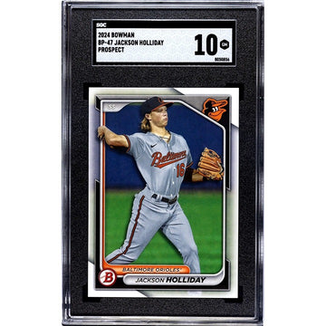 2024 Bowman Jackson Holliday RC* Prospects MLB Baltimore Orioles #BP-47 - SGC 10