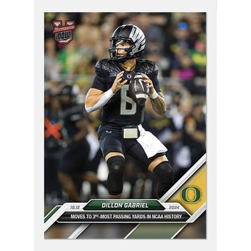 Dillon Gabriel RC* University Of Oregon - 2024 Bowman U HISTORY Card 29 - READY!