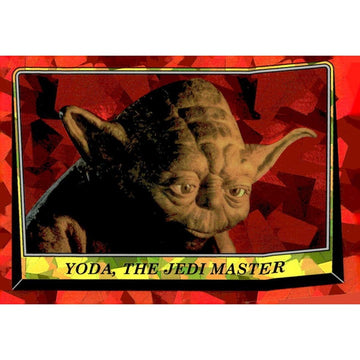 2023 Topps Chrome Sapphire Sapphire Yoda, The Jedi Master Star Wars Collectible*