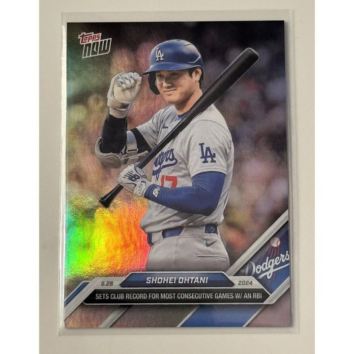 Shohei Ohtani 2024 Topps Now #351SP MLB Dodgers limited edition collectible card