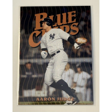 2019 Topps Aaron Judge Blue Chips Insert Card MLB NY Yankees Star - Card #FBC-AJ