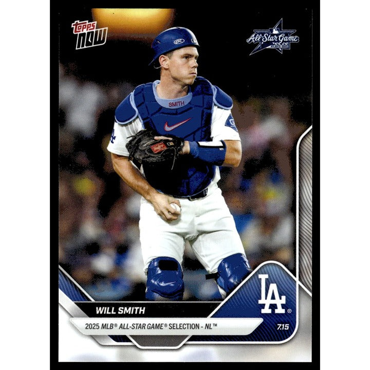 Will Smith 2025 MLB Allstar Game National vs American League LA Dodgers - ASG-WS
