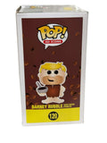Barney Rubble Funko Pop holding Cocoa Pebbles collectible box front view