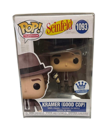 Funko Pop Seinfeld Kramer Good Cop exclusive vinyl figure in original packaging
