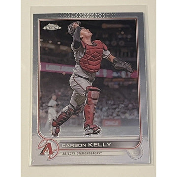 2022 Topps Chrome Carson Kelly - MLB NL Arizona Diamondbacks Baseball Card #215*