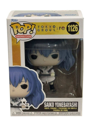 Funko Pop Tokyo Ghoul re Saiko Yonebayashi vinyl figure in sealed box