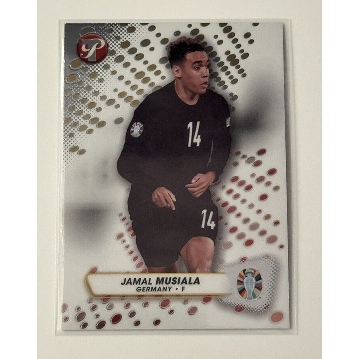 2023-24 Topps Pristine UEFA Road To Euro Jamal Musiala - Futbol Germany Card #76