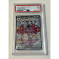 PSA 9 graded 2024 Pokémon Charizard EX Paldean Fates Tin Black Star promo card #074 with holo finish in protective case